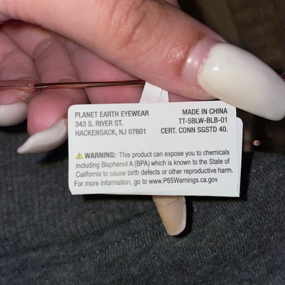 NWT Planet Earth Eyewear Rose Gold/Pink Heart Shaped Sunglasses - Picture 16 of 16